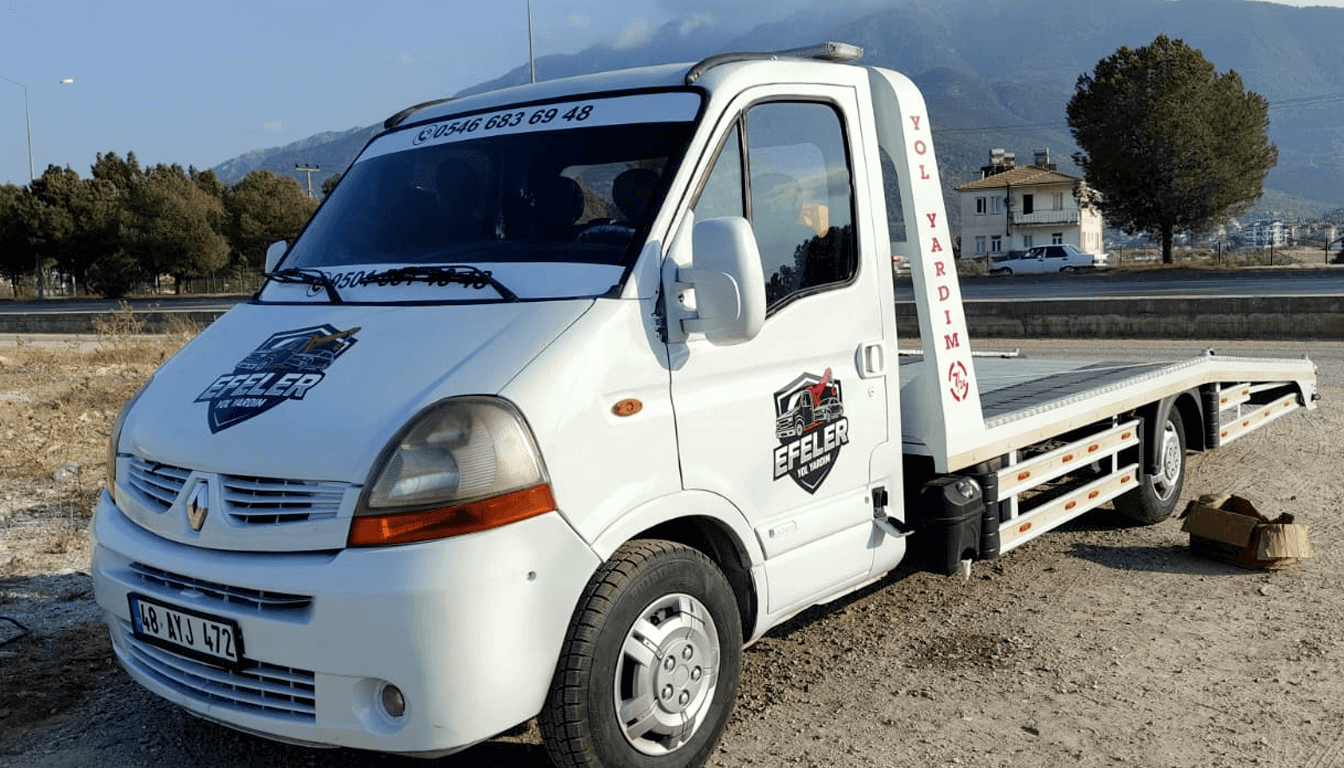 EFELER Yol Yardım çekici aracı (Fethiye) – ön cephe
